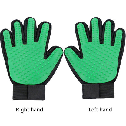 Silicone Bath & Grooming Glove for Dogs & Cats