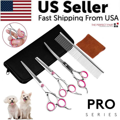 Stainless Steel Grooming Scissors Kit