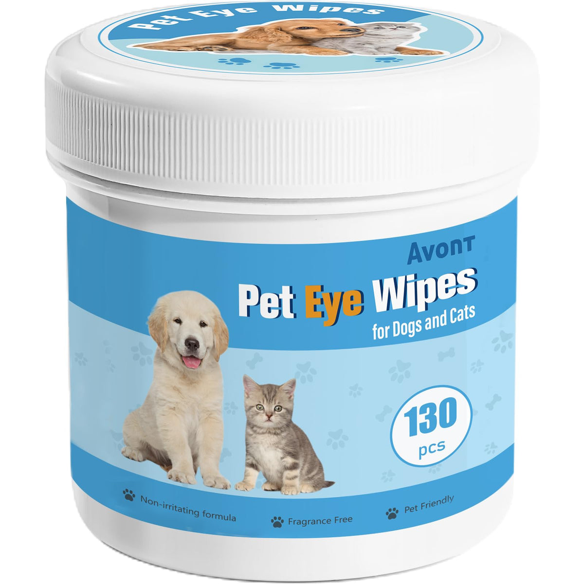 Tear Stain Eye Wipes (260ct)