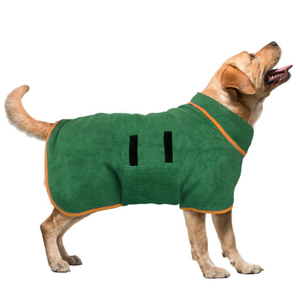 Microfiber Dog Drying Robe