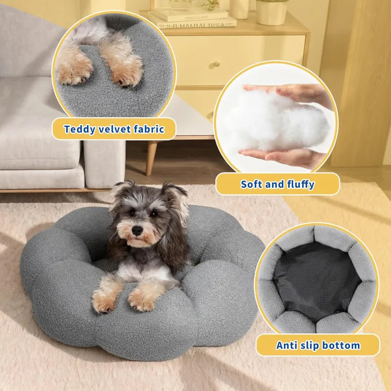Calming Donut Cuddler Bed for Dogs & Cats