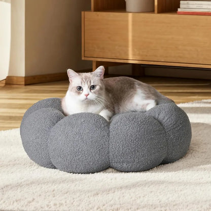 Calming Donut Cuddler Bed for Dogs & Cats