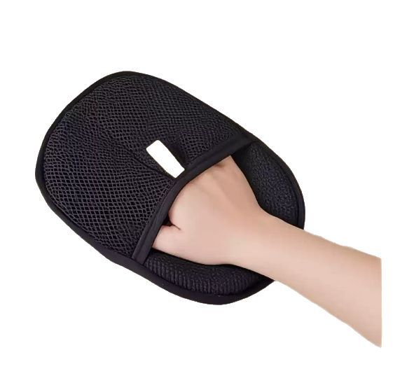 Silicone Pet Grooming Glove — Dual-Sided Hair Remover