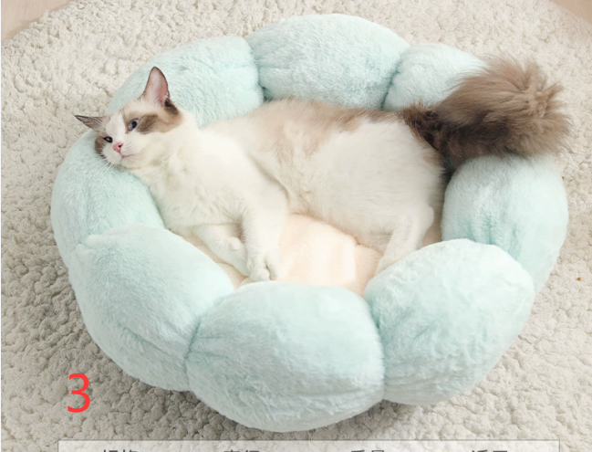 Calming Donut Cuddler Bed for Dogs & Cats