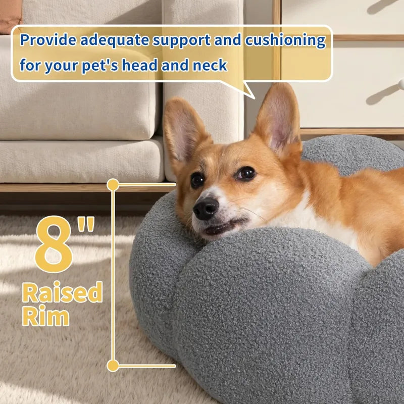 Calming Donut Cuddler Bed for Dogs & Cats