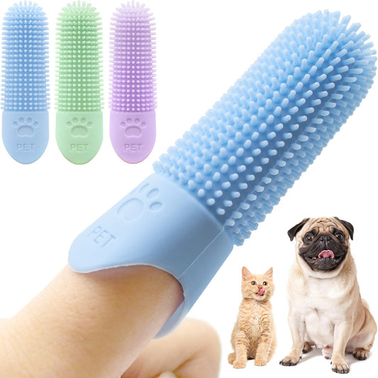 Silicone Finger Toothbrush (3-Pack)