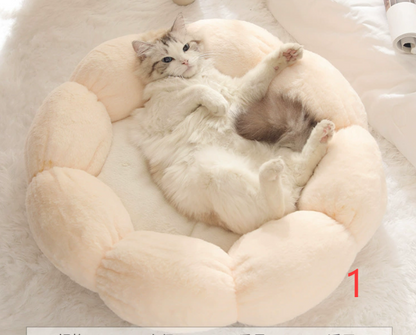 Calming Donut Cuddler Bed for Dogs & Cats