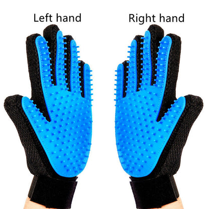 Silicone Bath & Grooming Glove for Dogs & Cats