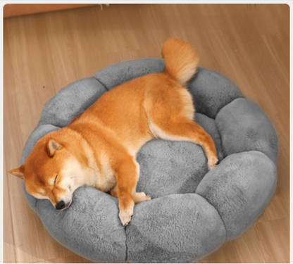 Calming Donut Cuddler Bed for Dogs & Cats