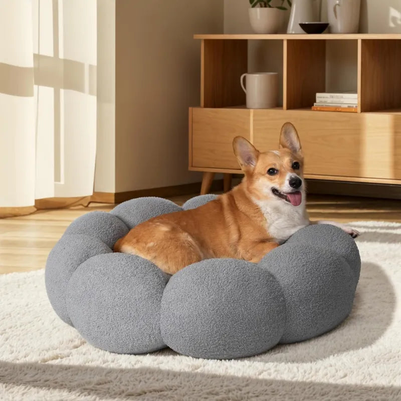 Calming Donut Cuddler Bed for Dogs & Cats