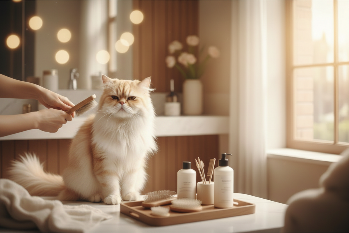 Cat Grooming Hero Banner