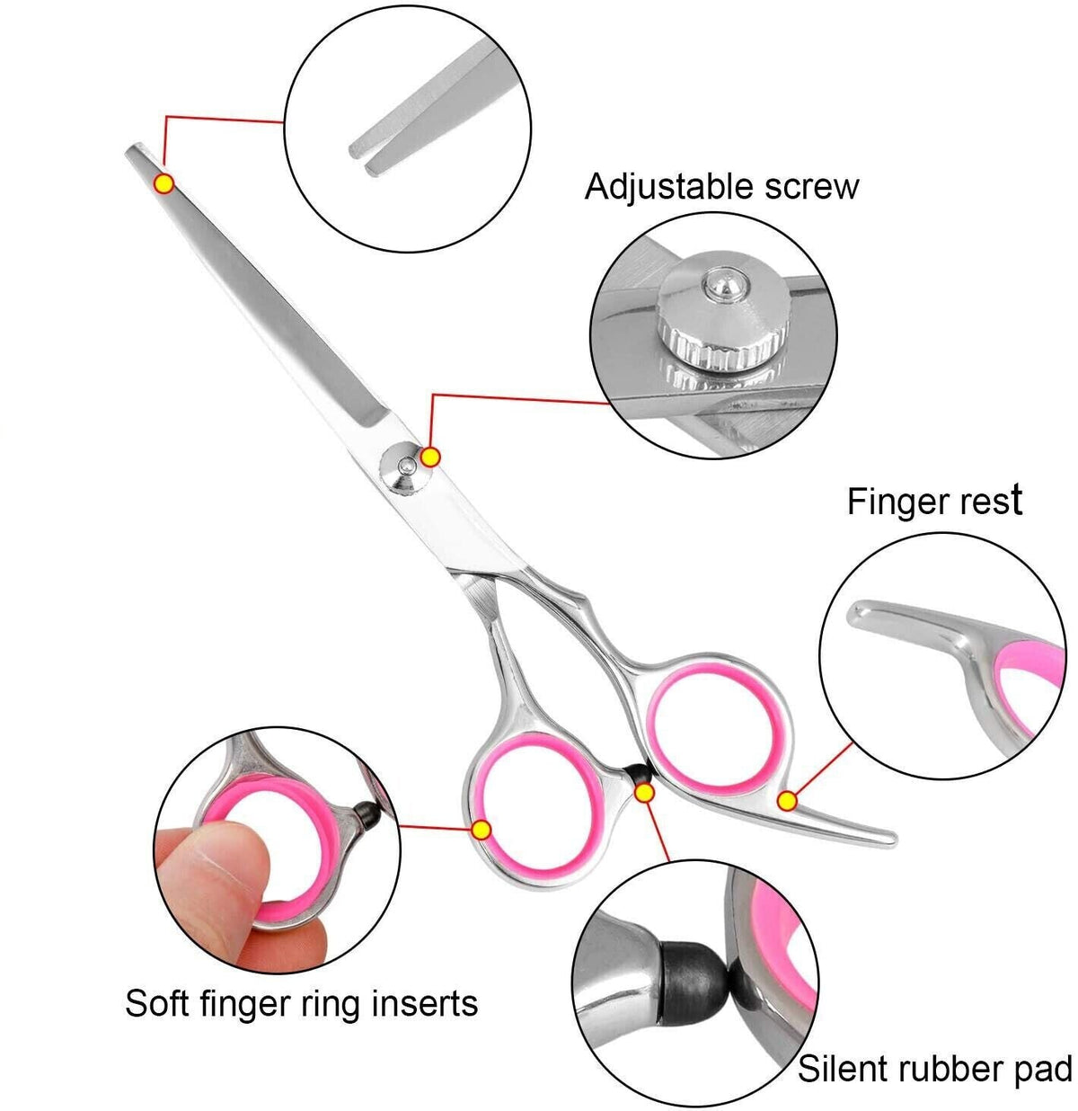 Stainless Steel Grooming Scissors Kit