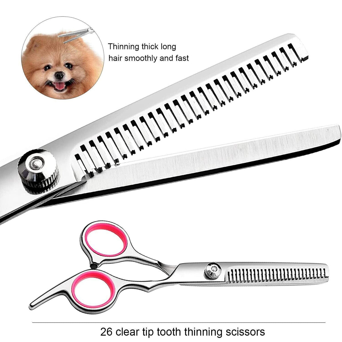 Stainless Steel Grooming Scissors Kit